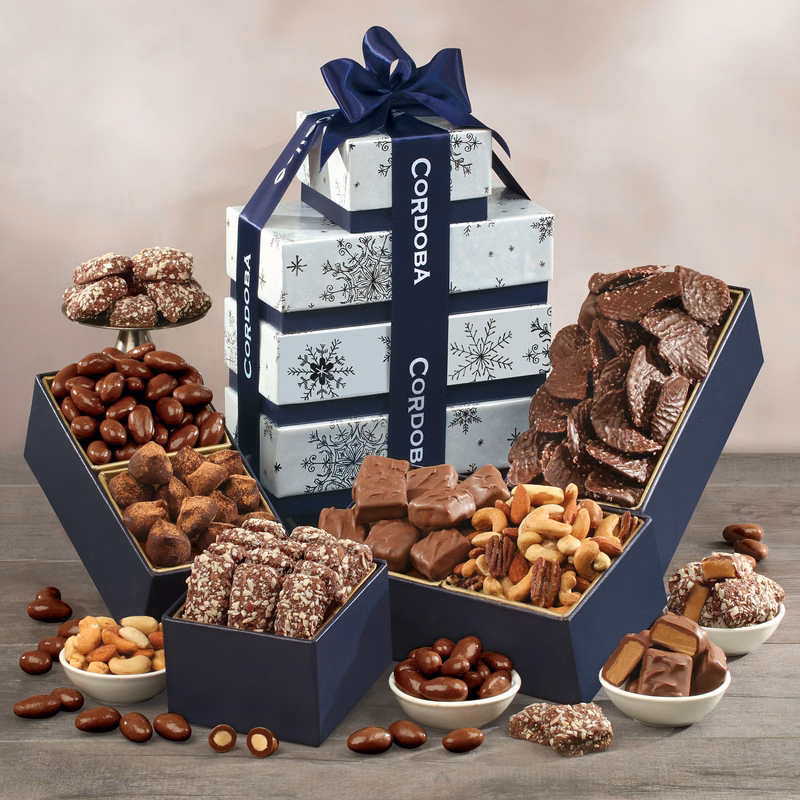 Sweet & Savory Treats Tower