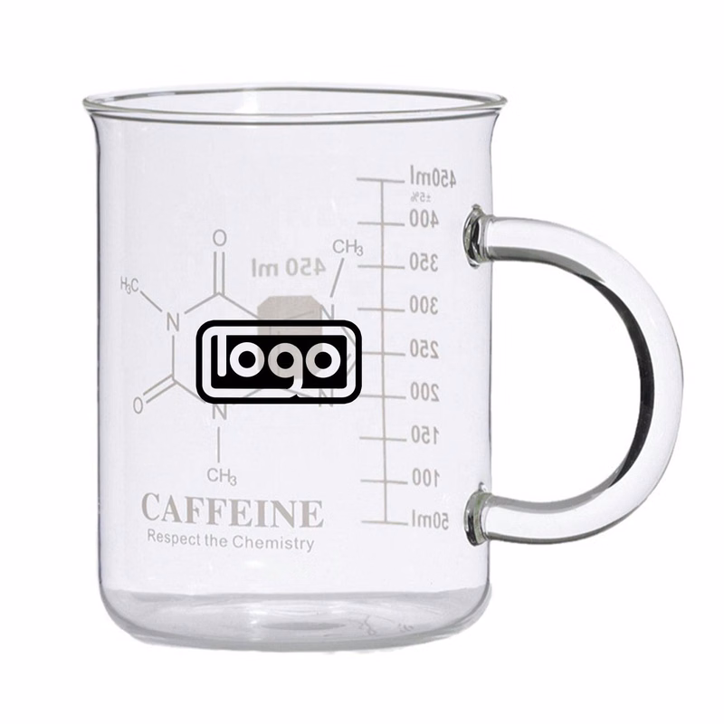 16oz Borosilicate Glass Measuring Mug w/Handle