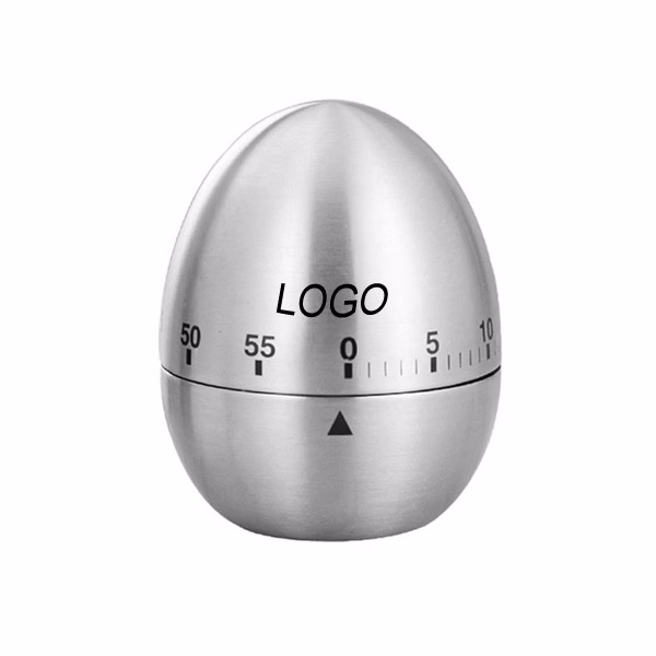 Stainless Steel Mechanical Egg Kitchen Timer
