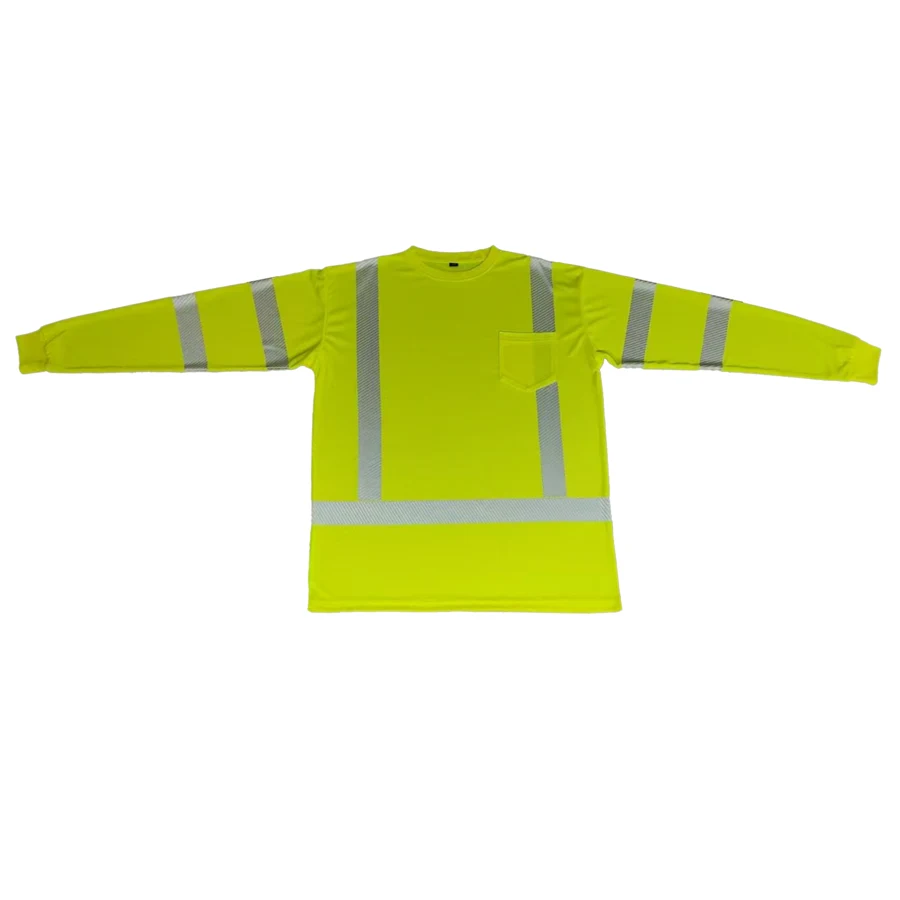 Rush - Long Sleeve Reflective SS T-Shirt - Birdseye Mesh 1