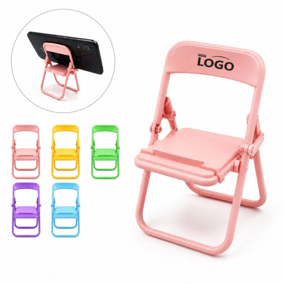 Foldable Mini Chair Phone Stand 1