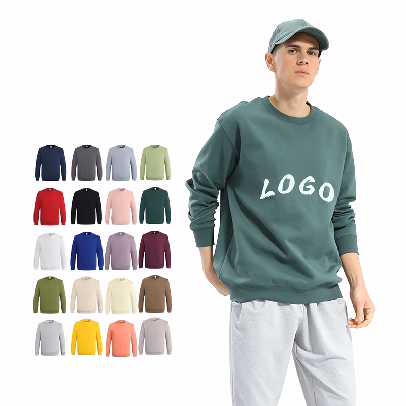 Cotton Fall Crewneck Sweatshirt Soft Casual Wear