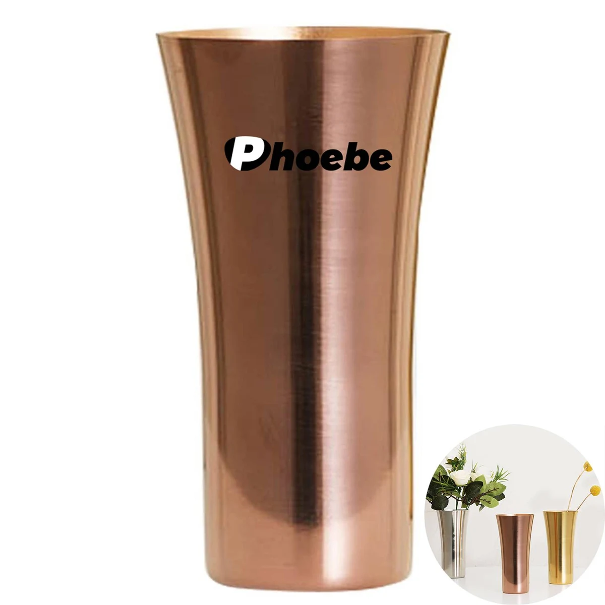Elegant Vase Stainless Steel Decorative Water Cup 1