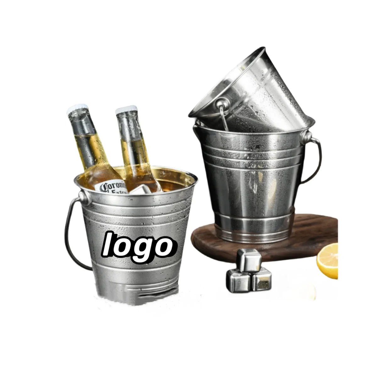 204 stainless steel ice bucket 1