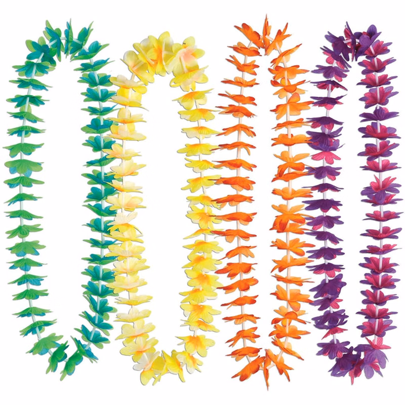 Waikiki Flower Leis - Assorted 40"