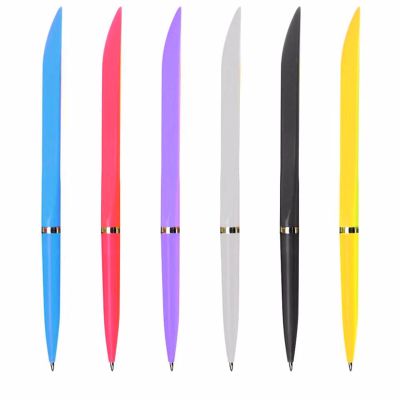 Multi Function Knife Shape Plastic Ball Pen