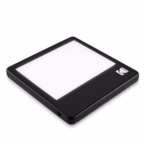 KODAK LED Light Box 5"x4" for Negatives, Slides & Films | Illuminated Board Panel for Viewing & S...