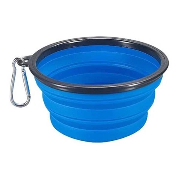Pet Portable Travel Bowl With Free Carabiner And LOGO Custom 1