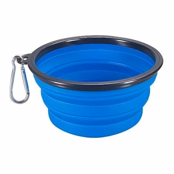 Pet Portable Travel Bowl With Free Carabiner And LOGO Custom