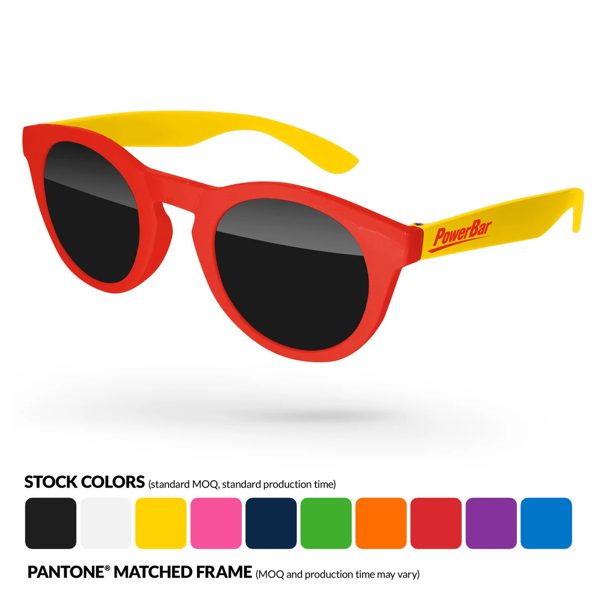 2-Tone Andy Sunglasses w/ Temple Imprint 1