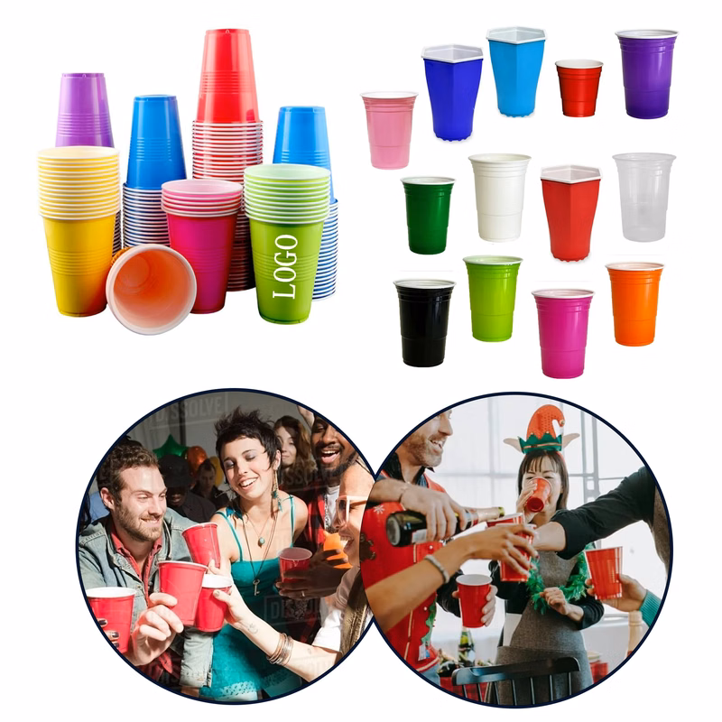 16OZ Disposable Plastic Cup