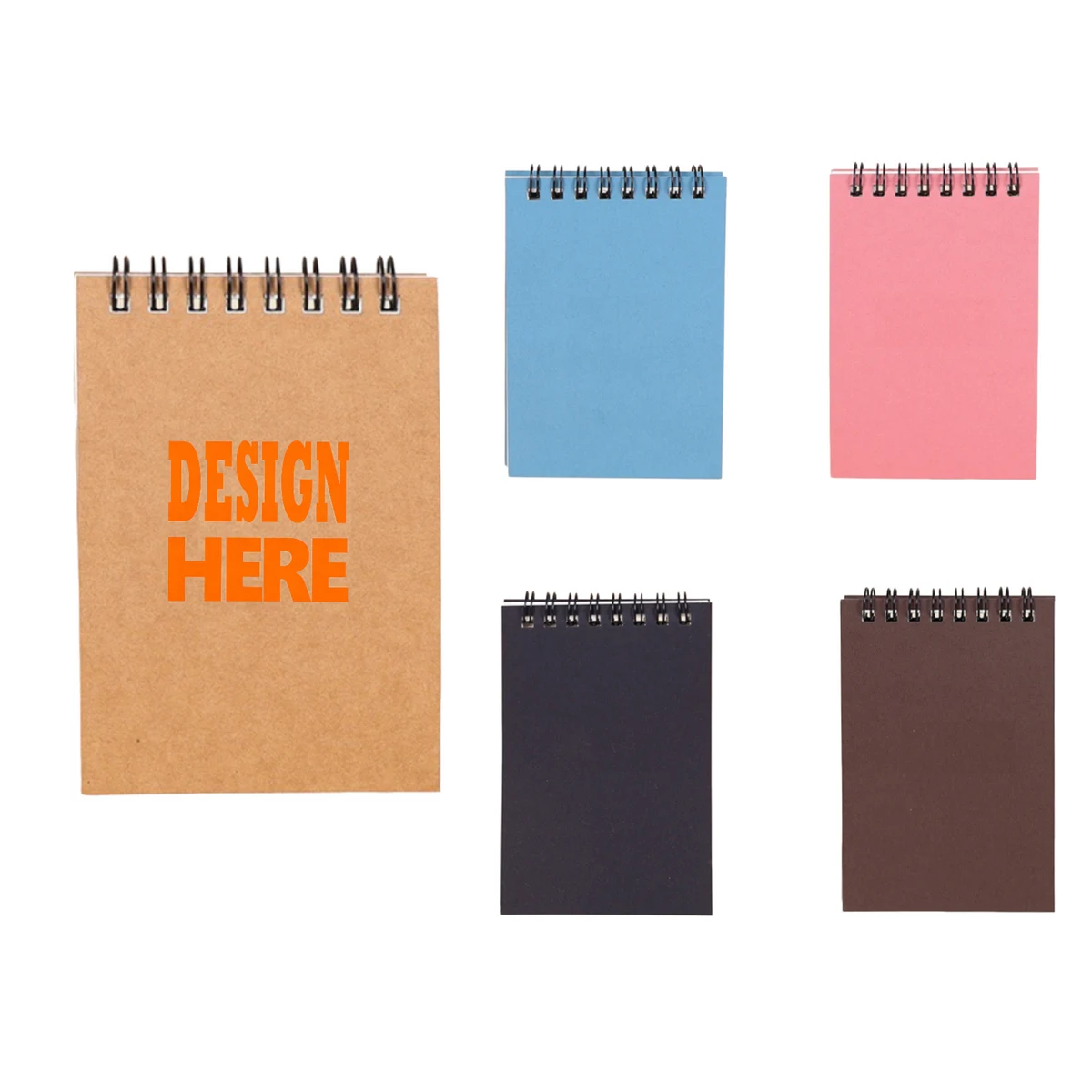 Top Bound Spiral A7 Notebook 1