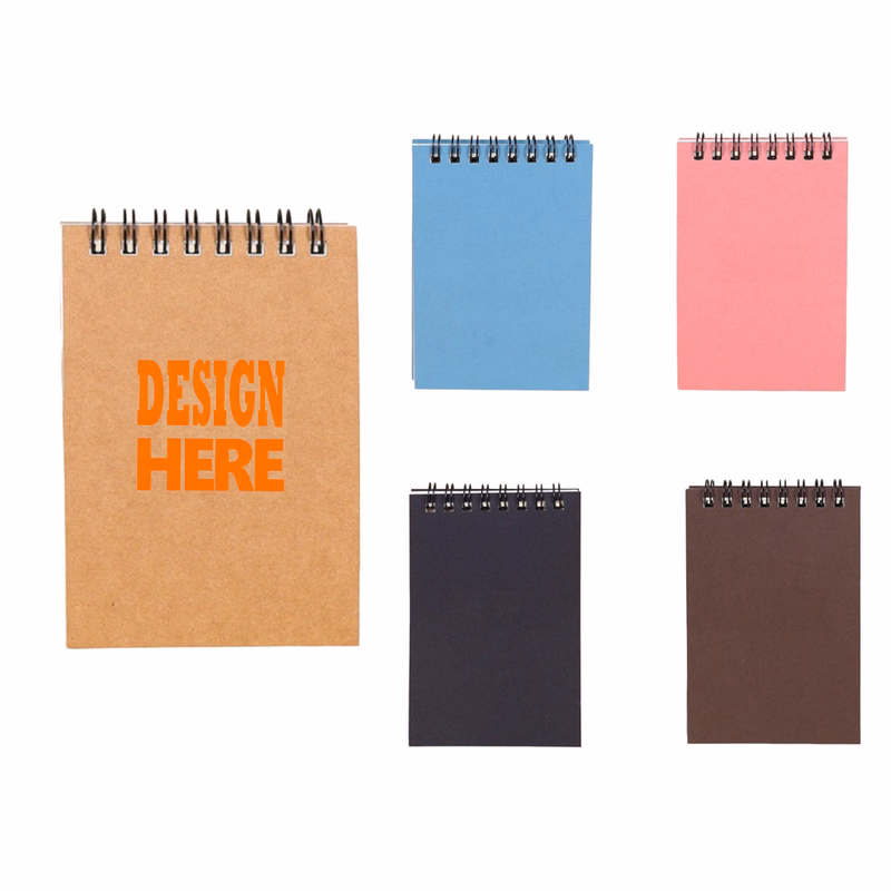 Top Bound Spiral A7 Notebook