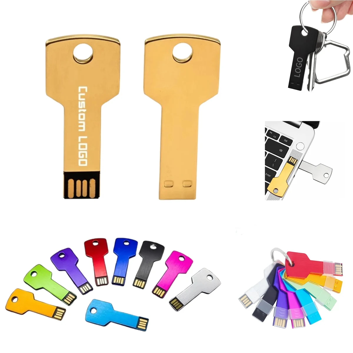 8G Keychain USB Flash Drive MOQ50 1