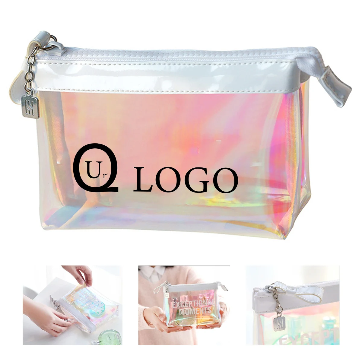 Colorful Laser Transparent Cosmetic Bag 1