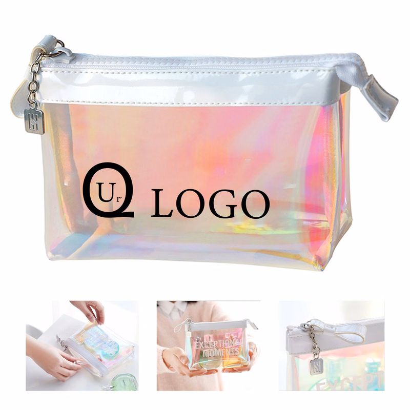 Colorful Laser Transparent Cosmetic Bag