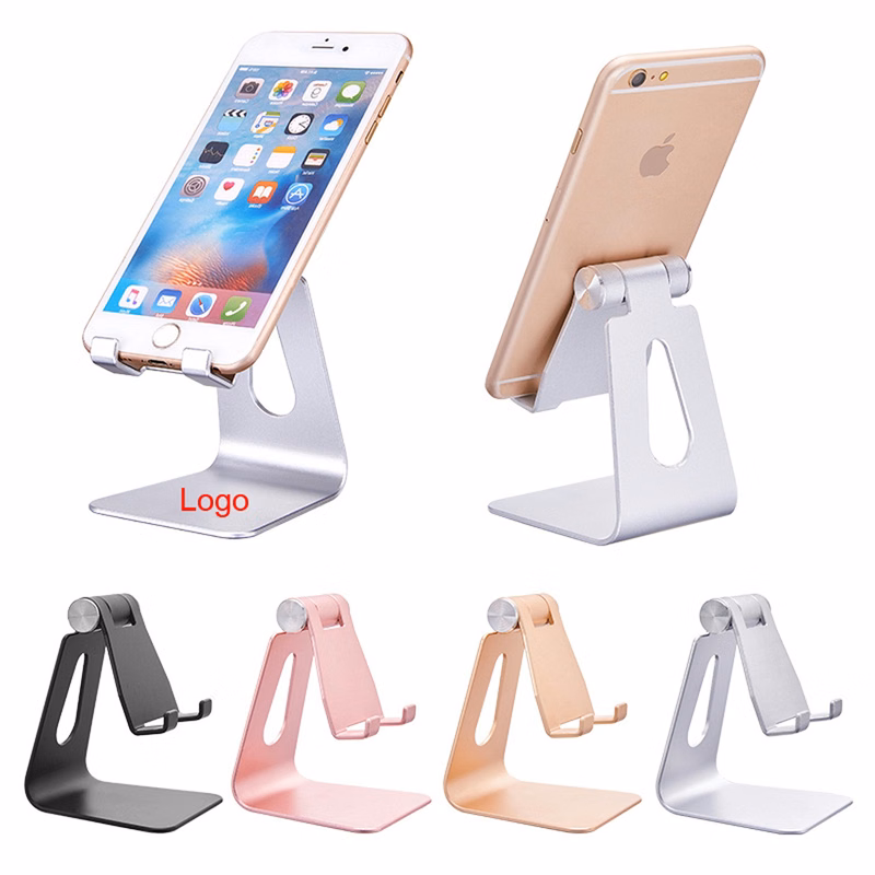 Adjustable Aluminum Desktop Phone and Tablet Stand