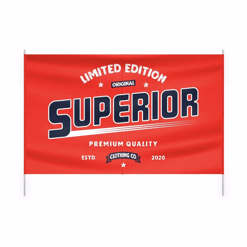 Smooth Vinyl Break Away Banners 6' x 10'