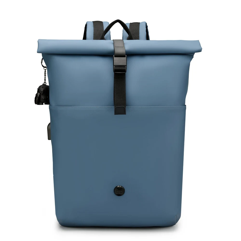 SwissDigital® LAMONE RFID Protection Rolltop Backpack 1