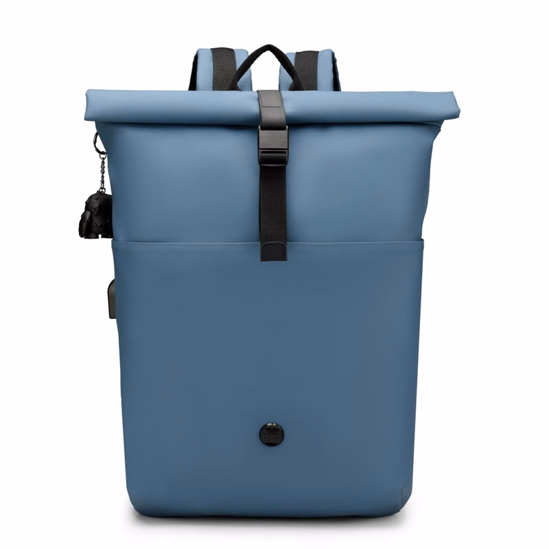 SwissDigital® LAMONE RFID Protection Rolltop Backpack