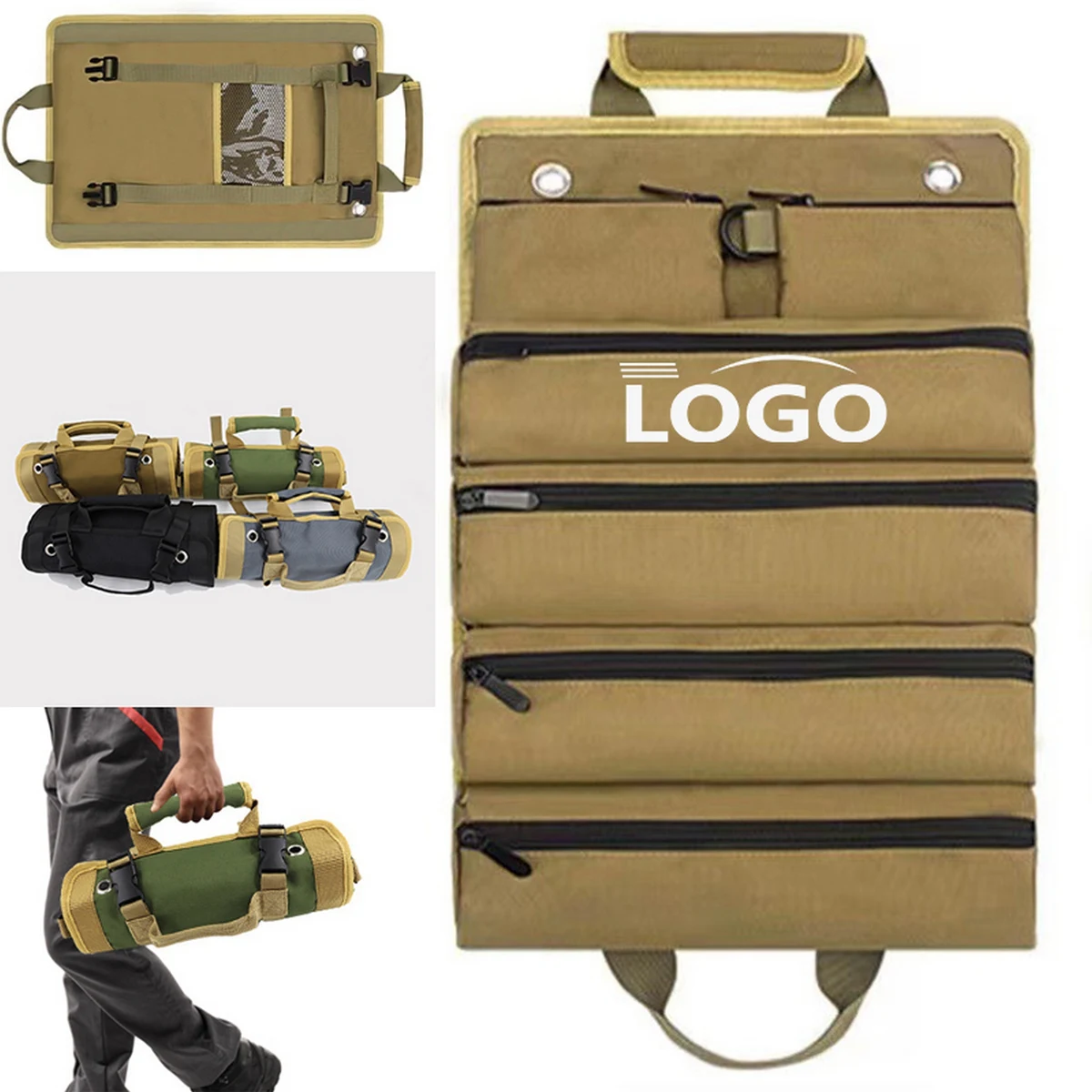 Roll Hardware Tool Storage Bag 1