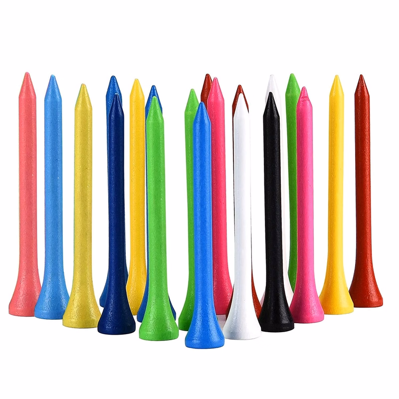 Natural Hardwood Golf Tees