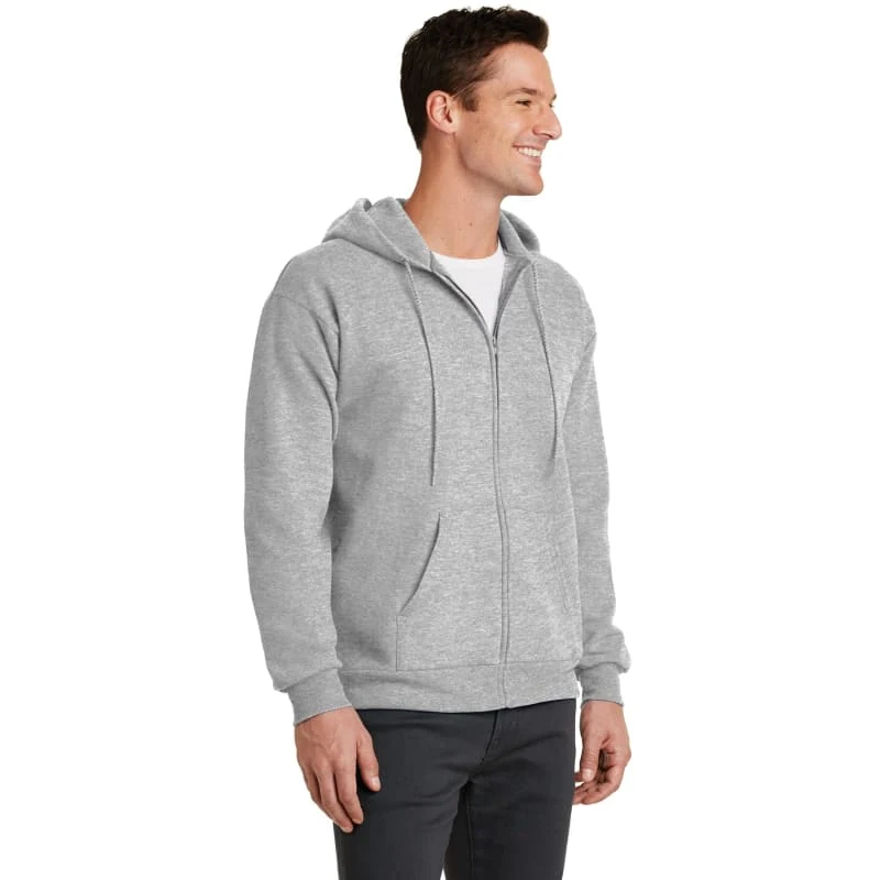 Port & Company - Core Fleece Full-Zip Hooded Sweatshirt., custom hoodie or sweatshirt with logo imprint 1