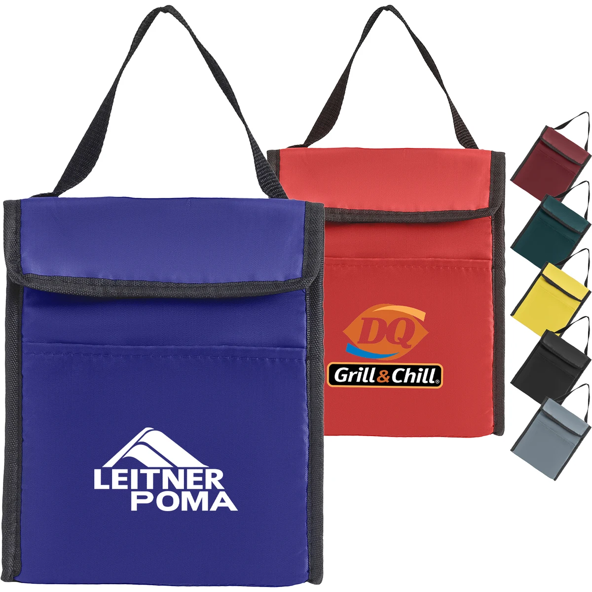 Food Safe Foil Lining Polyester Lunch Bag 1