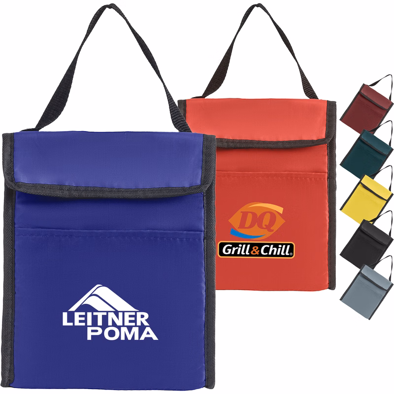 Food Safe Foil Lining Polyester Lunch Bag