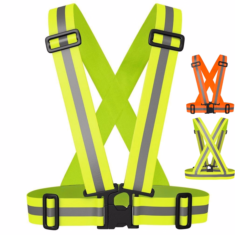 Safety Reflective Vest Belt For Night for Running/Cycling/Walking