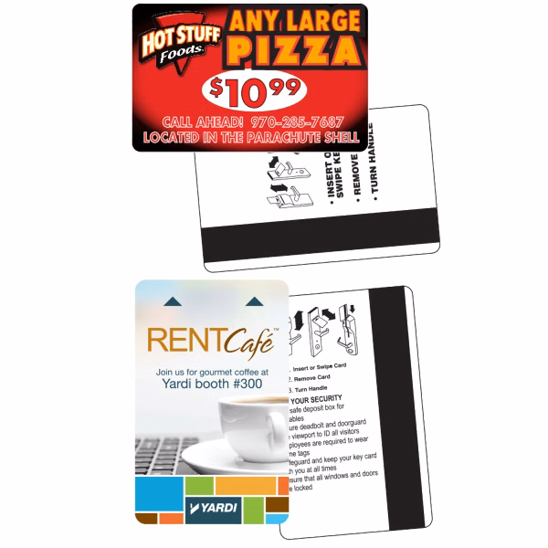 Hotel Key Card w/ Non Encoded Magnetic Stripe