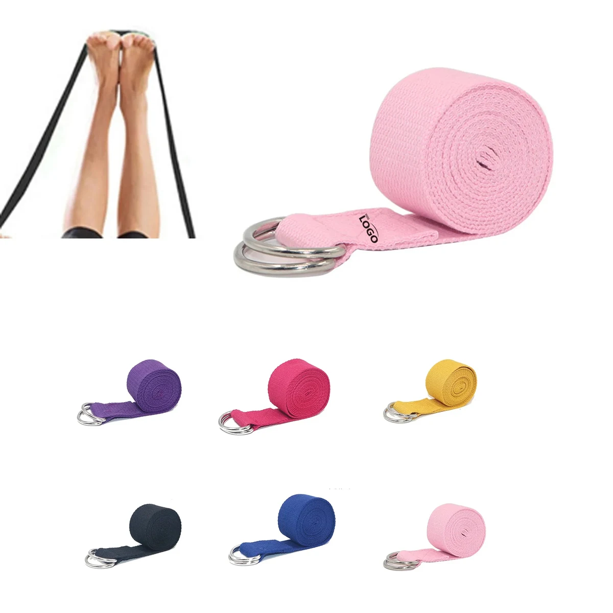 High Elastic Yoga Stretch Belt MOQ 10pcs 1