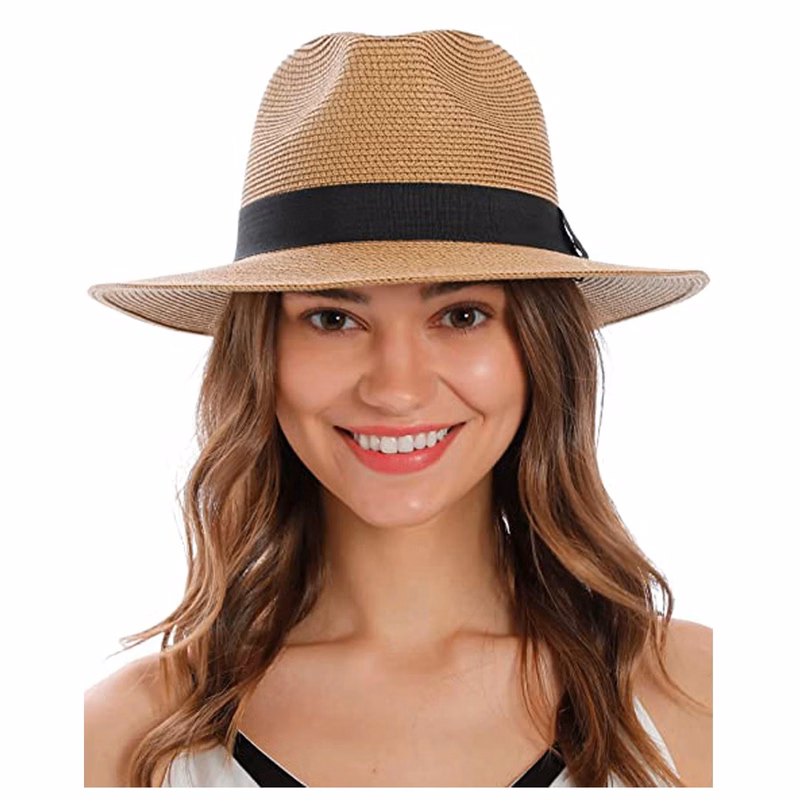 Straw Fedora Hat