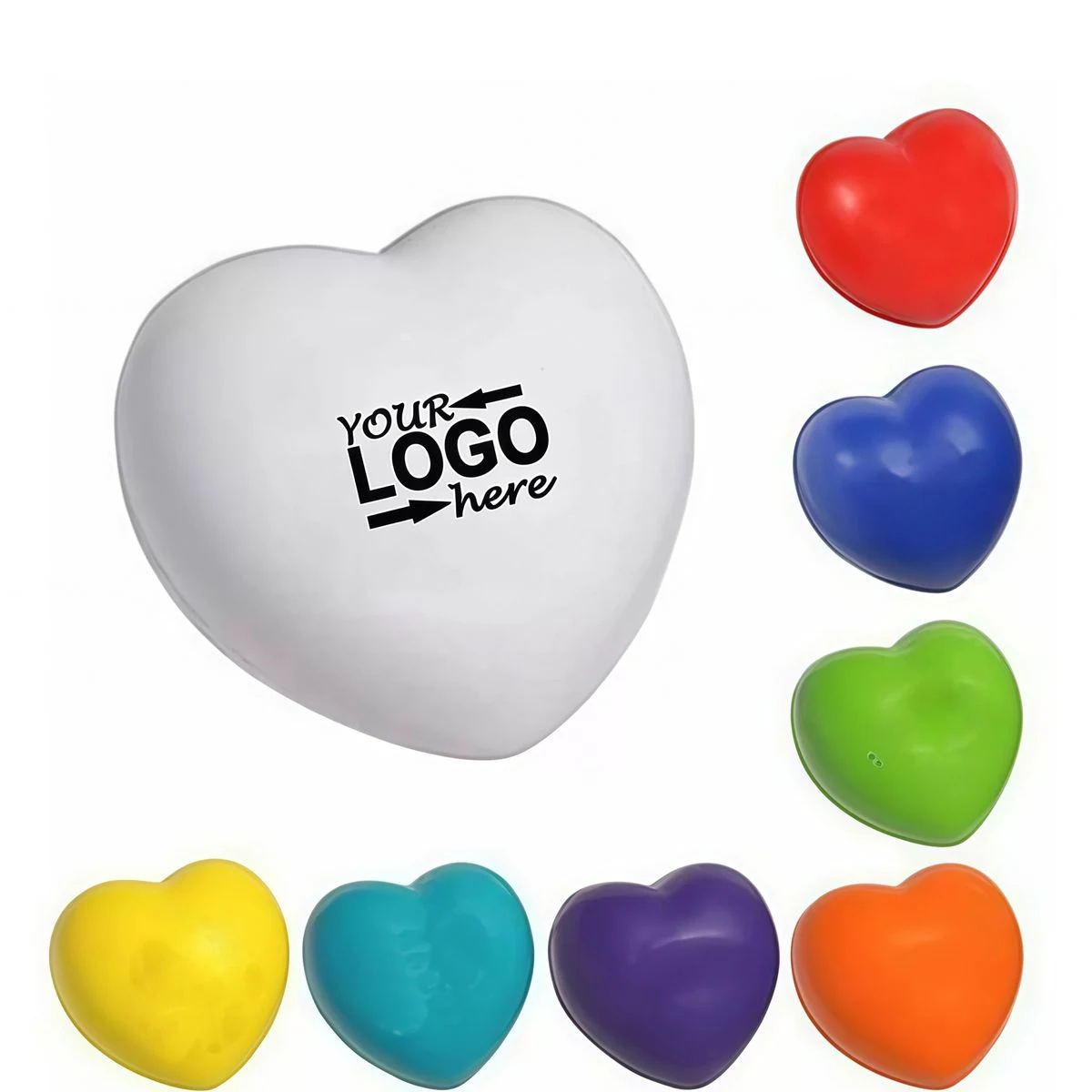 PU Foam Heart Stress Ball 1