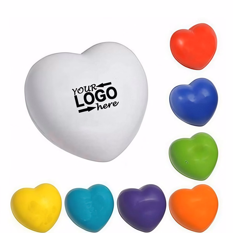 PU Foam Heart Stress Ball