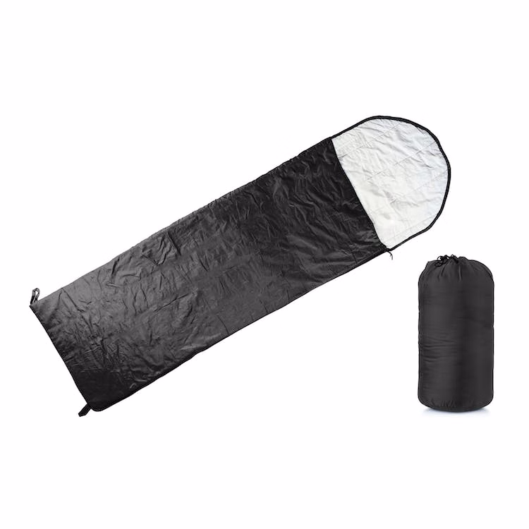 Adult Sleeping Bag - Black 26" x 78"