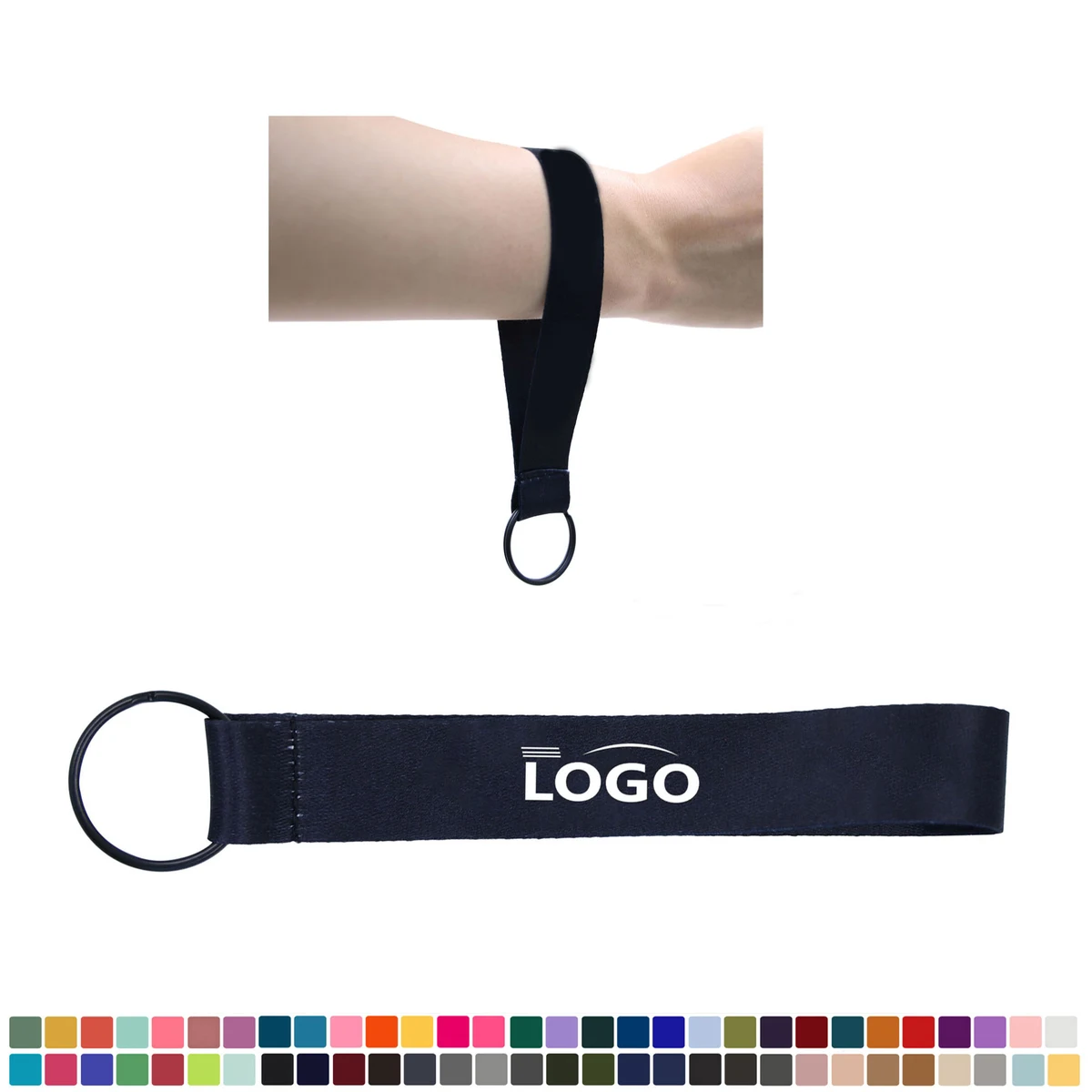 Full Color Wristlet Keychain Lanyards 1