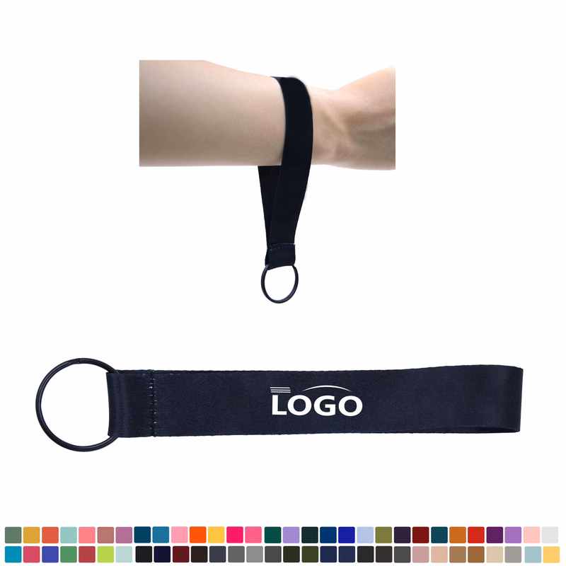 Full Color Wristlet Keychain Lanyards