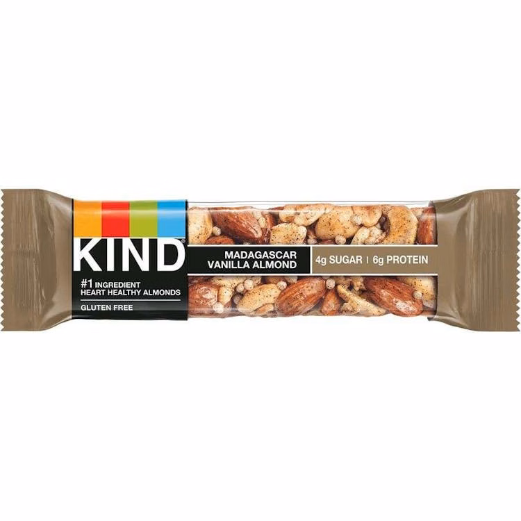 KIND Bars - Madagascar Vanilla Almond 12 Bars