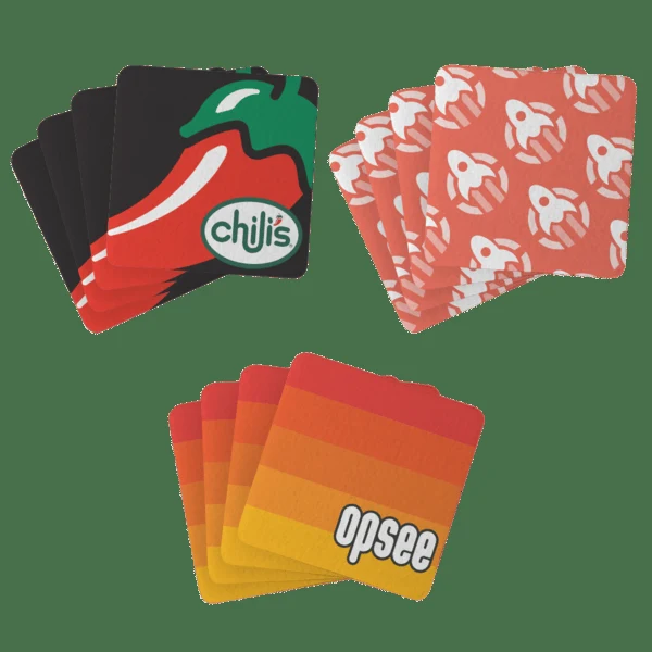 Kings Dye-Sublimated Felt Coasters (Set of 4) 1