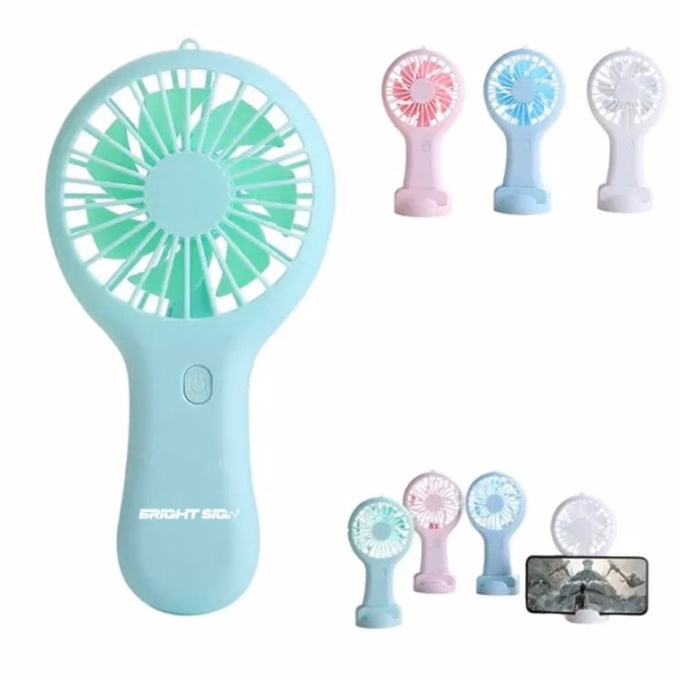 USB-Powered 3-Speed Pocket Desk & Handheld Fan