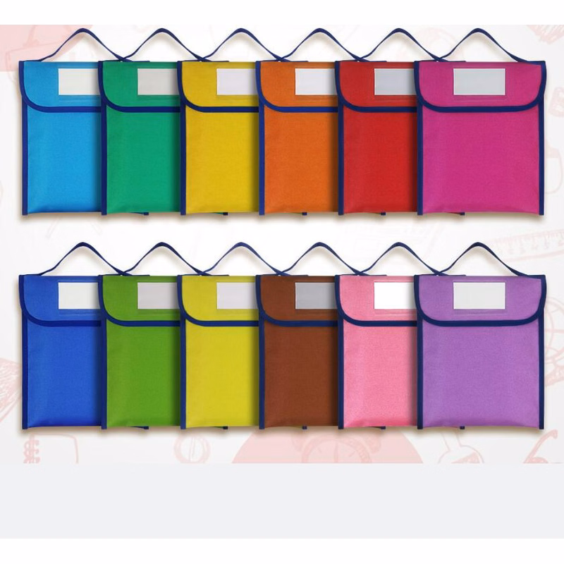 Pouches Reading Book Bags for Classroom Bulk with Name Tags