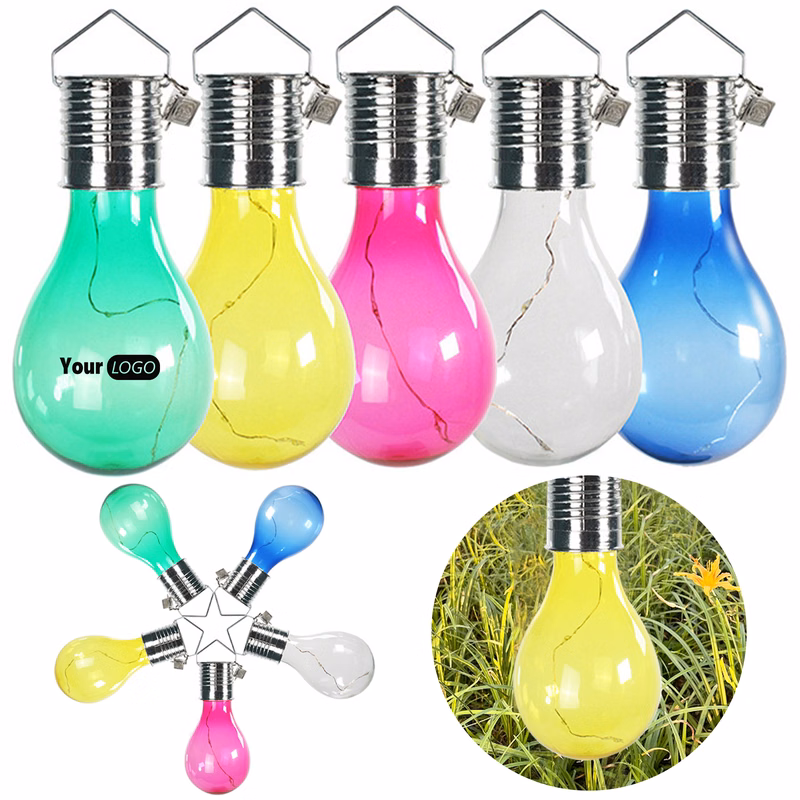 Plastic Outdoor Solar Light Bulb