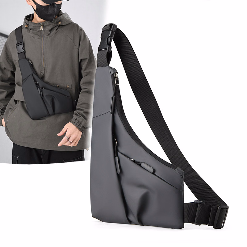 Anti Theft Travel Slim Crossbody Bag For Men