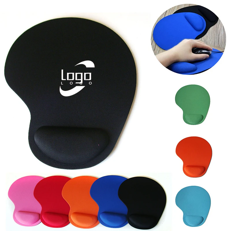 Solid Color Wrist Protection Mouse Pad 1