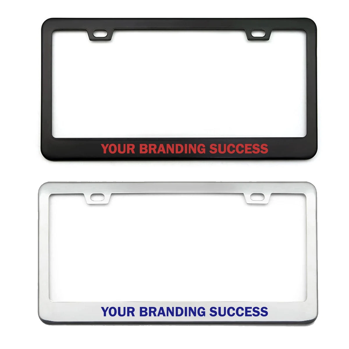 Basic Stainless Steel License Plate Frame 1