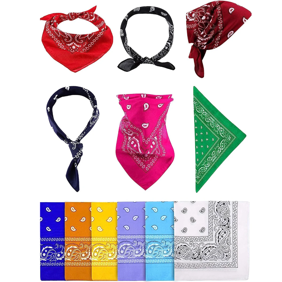 Muti-function Polyester Bandana MOQ 100 1