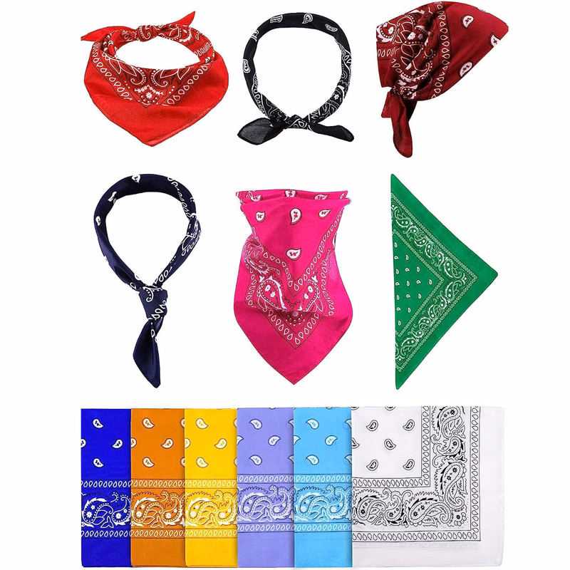Muti-function Polyester Bandana MOQ 100