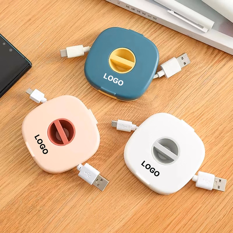 2 in 1 Cable Winder with Phone Stand