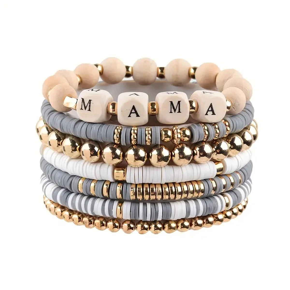 7-Piece Vibrant Surfer Bracelet Set 1